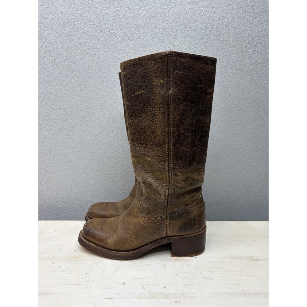 Frye Brown Leather Vintage Campus 14L Size 6.5